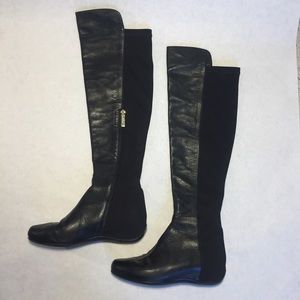 Baldinini Over-the-Knee Leather Boots
